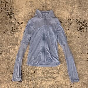 Free People Movement Baby Blue Zip-Up Jacket Size S